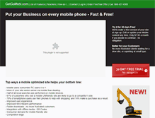 Tablet Screenshot of getgomobi.com